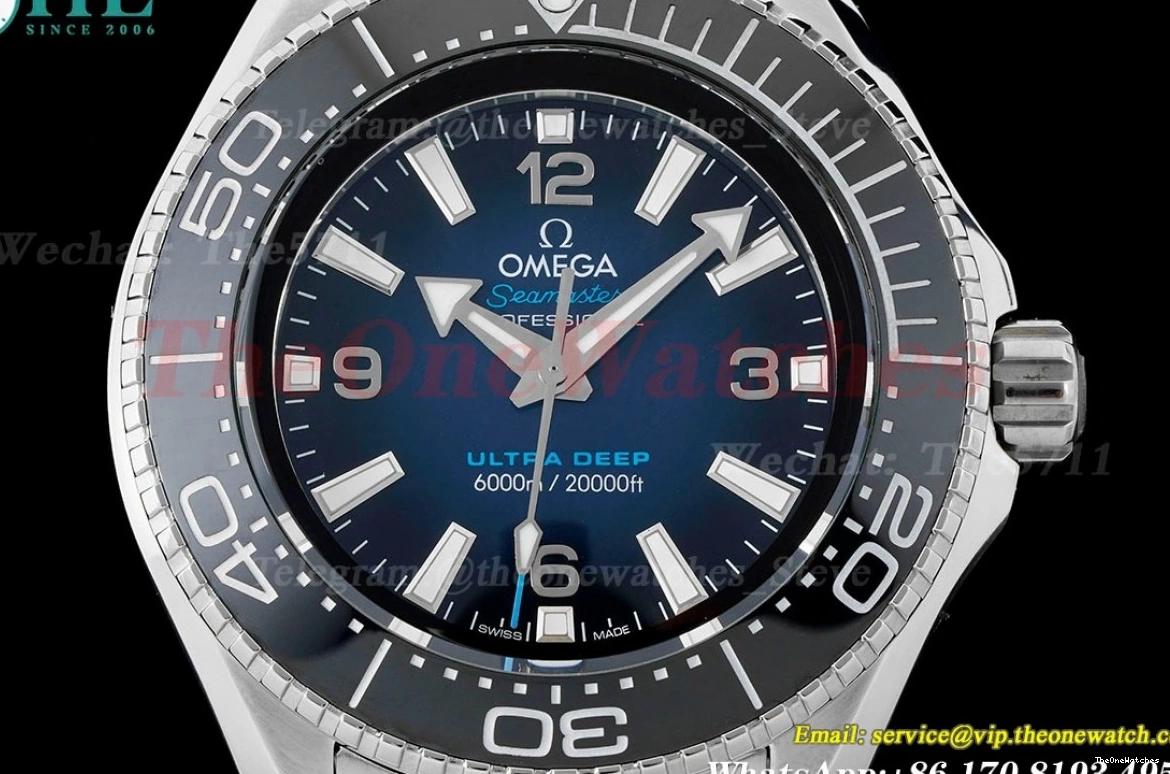 Blue Ocean SS Dial A2824 Deep 45.5mm TF SS Ultra Planet Gradient 0211